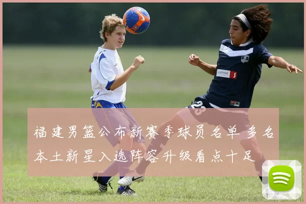 福建男篮公布新赛季球员名单 多名本土新星入选阵容升级看点十足