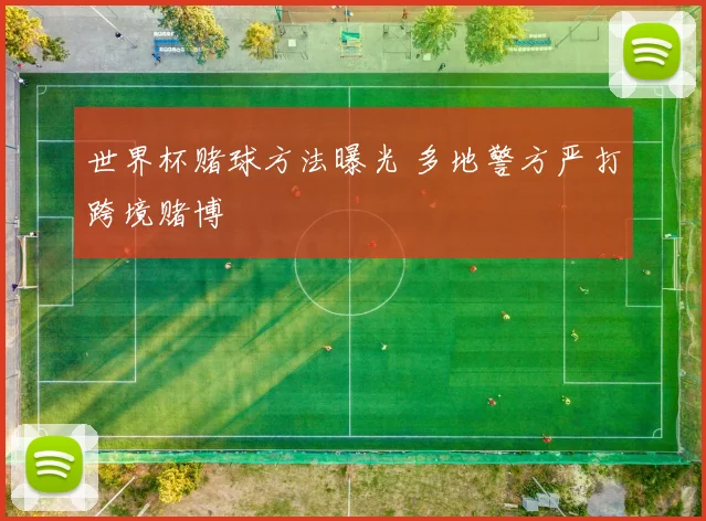 世界杯赌球方法曝光 多地警方严打跨境赌博